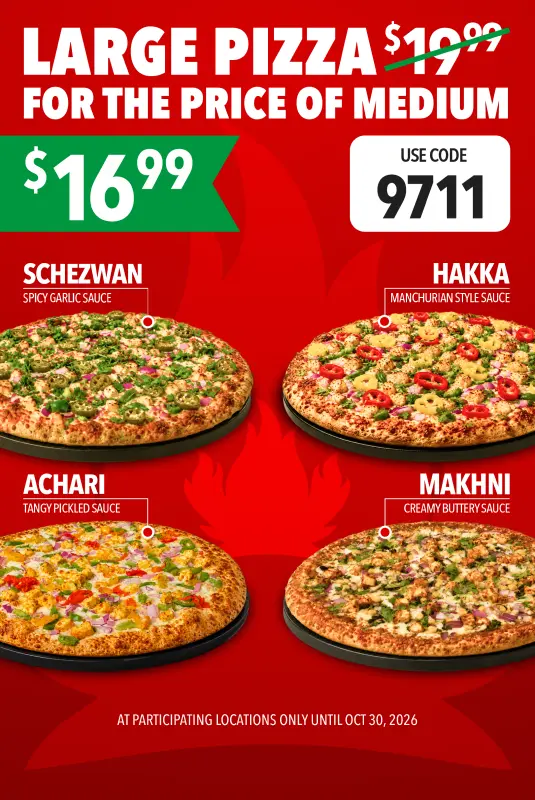Pizza Deals for large pizza