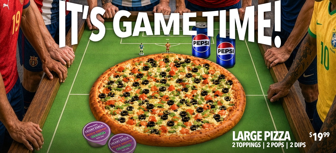 2 Large Pizza Deal
