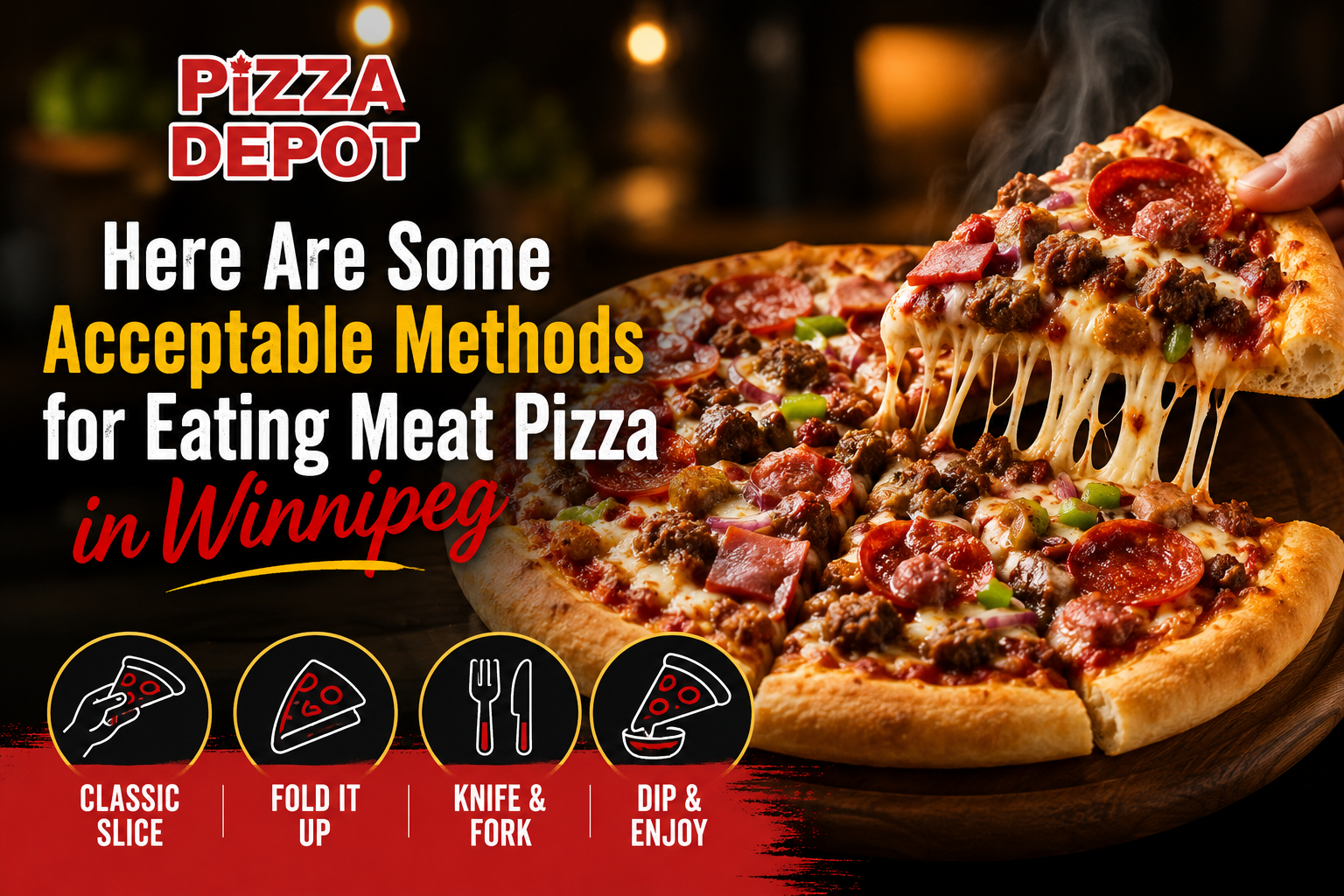 Best Meat Pizza in Winnipeg