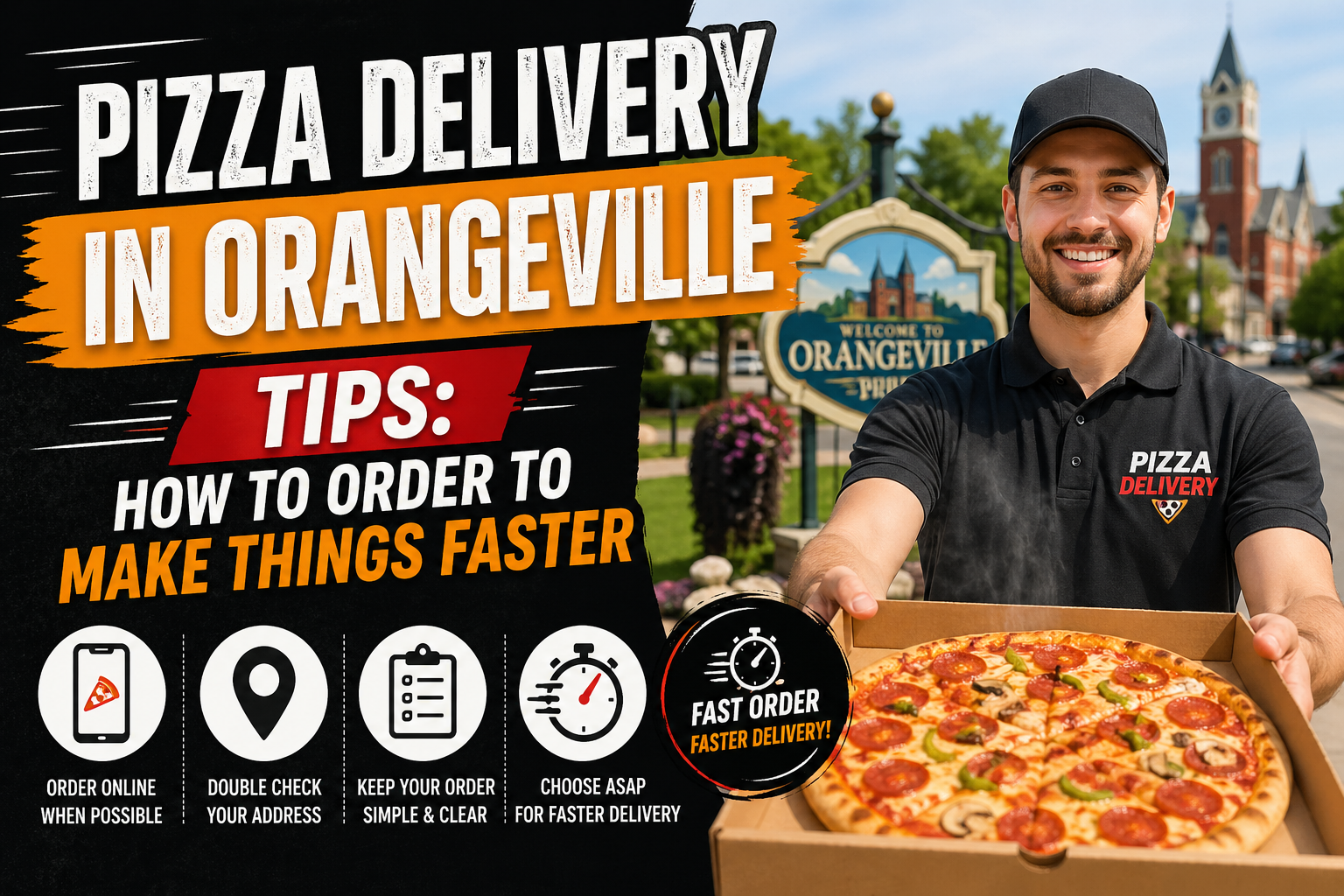 Pizza Delivery Orangeville Tips