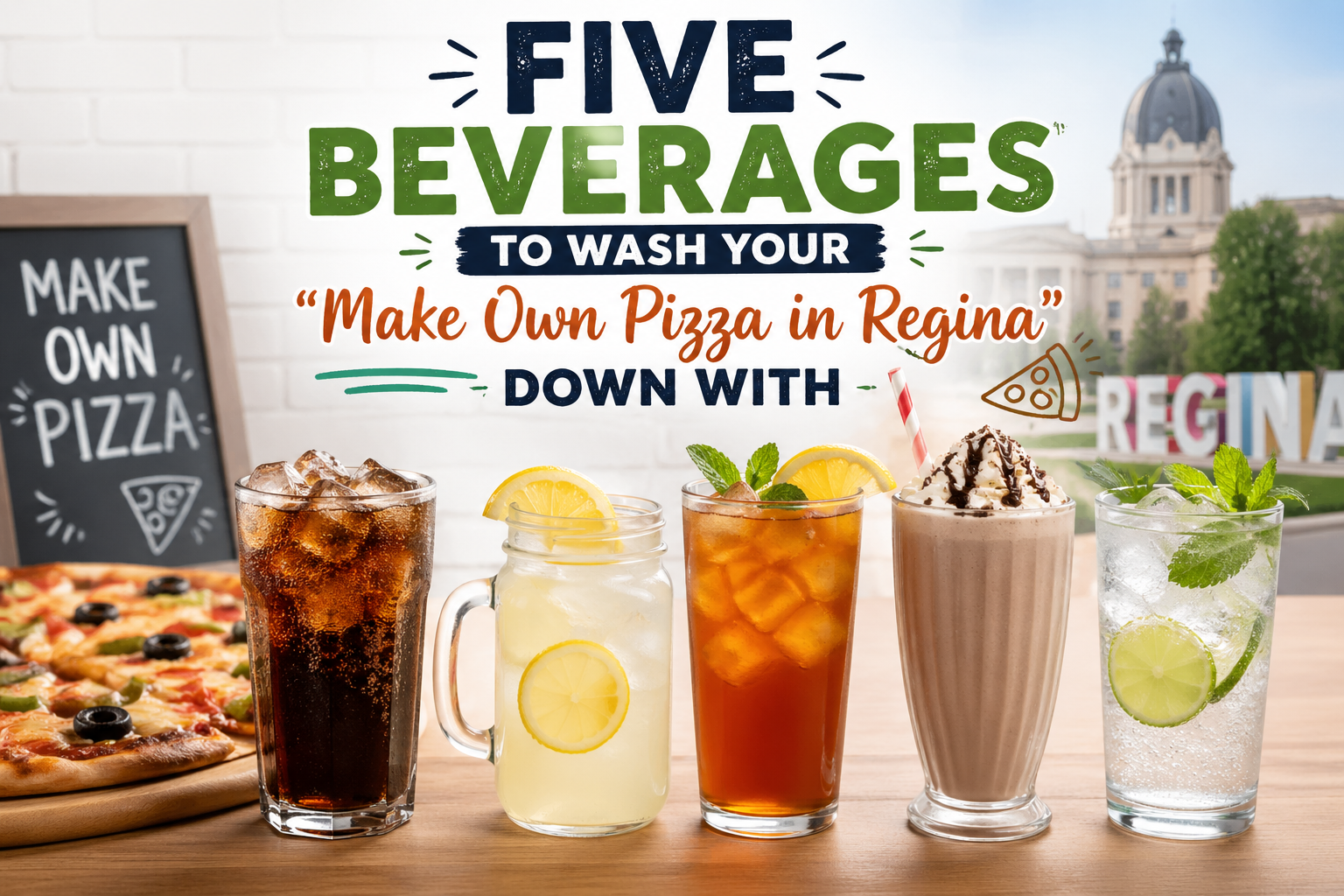 make own pizza in Regina