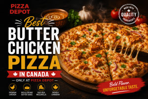 butter chicken pizza Canada
